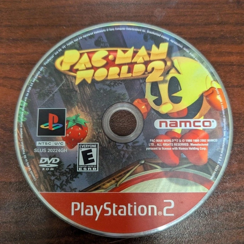 Pac-Man World 2 Sony PlayStation 2 PS2 Namco SLUS 20224GH Disc Only